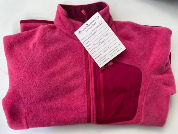 Women's  full zip fleece jacket - Image 9