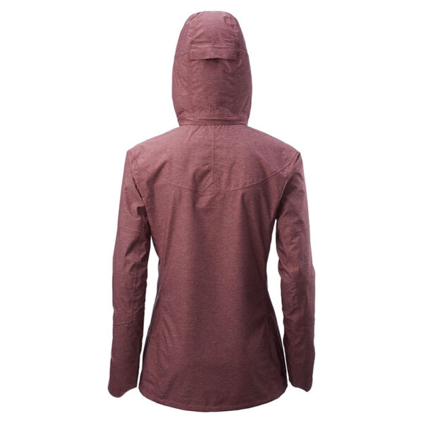 Womens 2.5 layer waterproof lightweight rain jacket