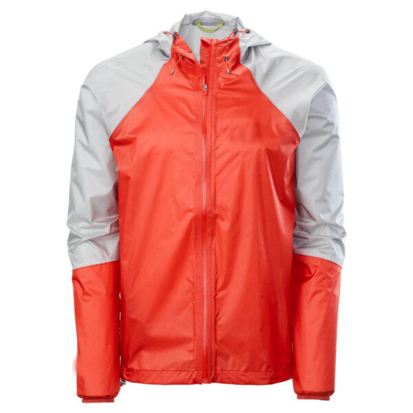 womens 2.5 layer waterproof windproof running jacket