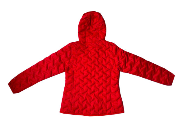 Womens lightweight waterproof down  jacket with hood - Image 2