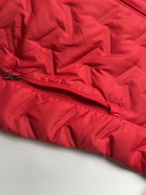 Womens lightweight waterproof down  jacket with hood - Image 6