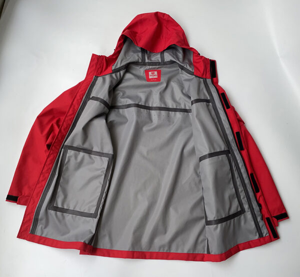 The best mens hard shell 3 layer ski jacket with hoodie and power skirt for winter wear - Image 3