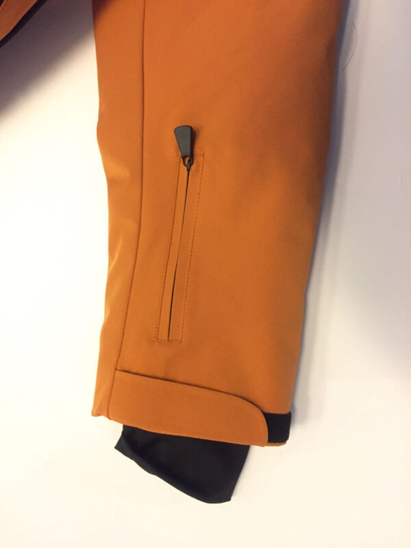 The best mens hard shell 3 layer ski jacket with hoodie and power skirt for winter wear - Image 9