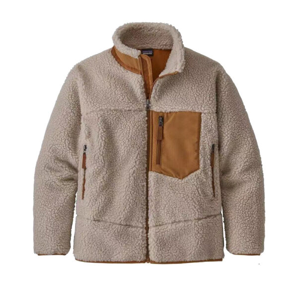Women's warmth wool fleece jacket