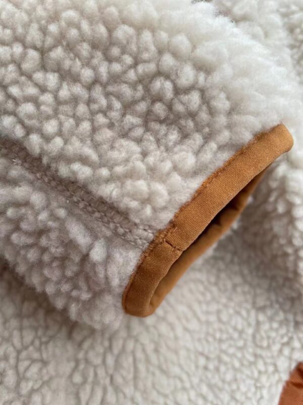 Women's warmth wool fleece jacket - Image 3