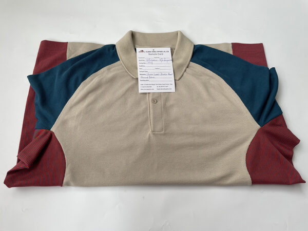 Men's breathable cotton mesh Polo long sleeve T-shirt - Image 6