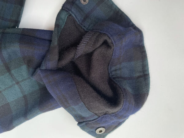 Boy's long sleeve button-up regular fit flannel shirt - Image 2
