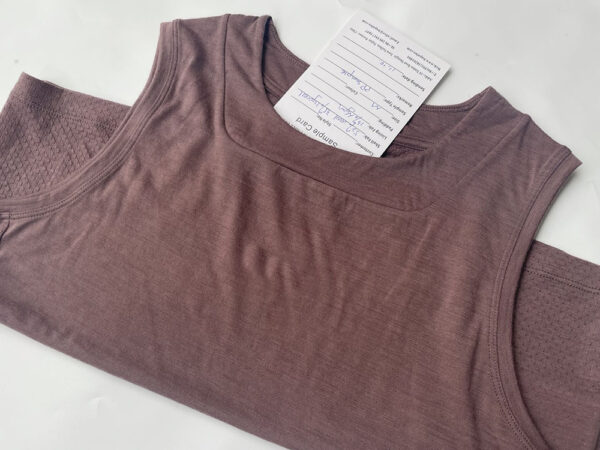 Women's athletic mesh splicing T-shirt - Image 5