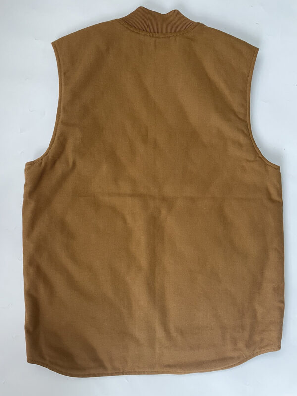 Men's Outwear relaxed fit sleeveless full-zip with quilt padding Vest - Image 7