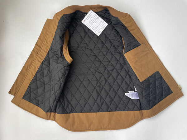 Men's Outwear relaxed fit sleeveless full-zip with quilt padding Vest - Image 5
