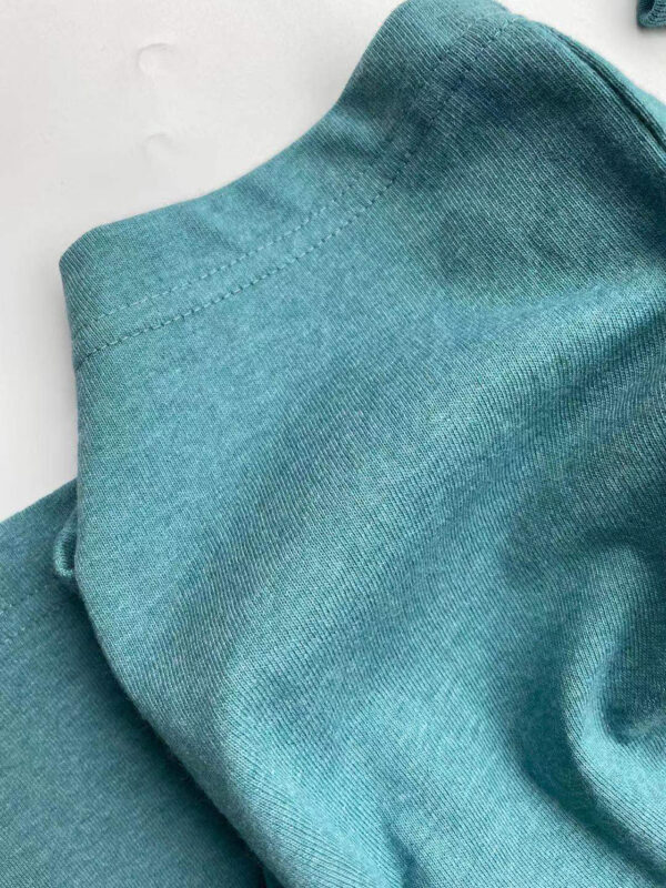 Men's mixed wool loose fit long sleeve T-shirt - Image 2