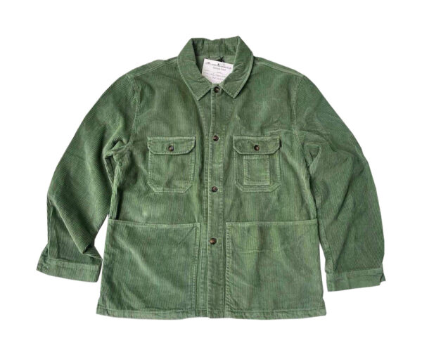 Men's organic cotton loose fit camp jacket