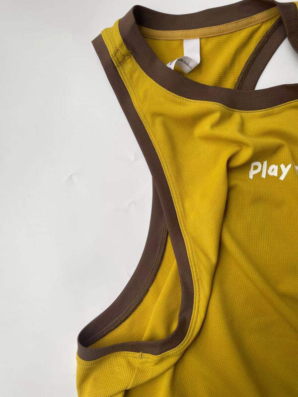 Womens relaxed fit sleeveless round neck tank top - Image 3