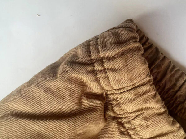 Mens Urban Casual Cotton Twill Short with Elastic Waist  Summer Beach Shorts - Image 3