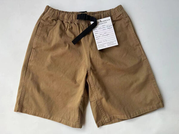 Mens Urban Casual Cotton Twill Short with Elastic Waist  Summer Beach Shorts - Image 7