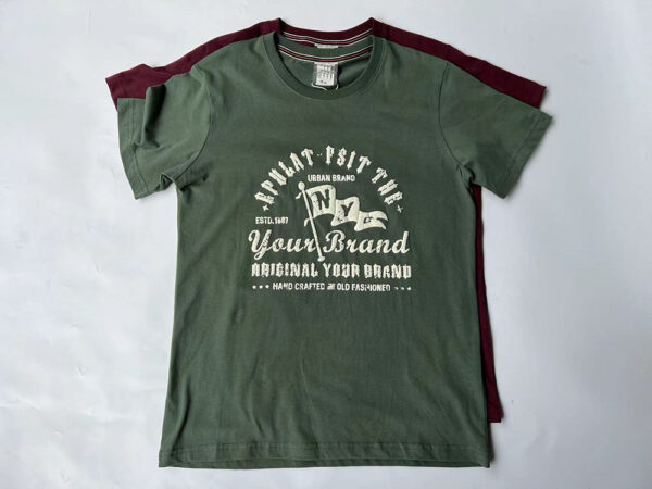 Men's foam printing cotton T-shirt - Image 14