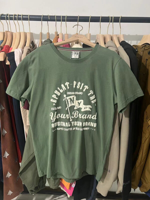 Men's foam printing cotton T-shirt - Image 9