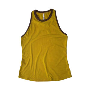 Womens relaxed fit sleeveless round...