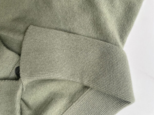 Men's 100% pure cashmere wool  polo callor casual knitted sweater pullover - Image 5