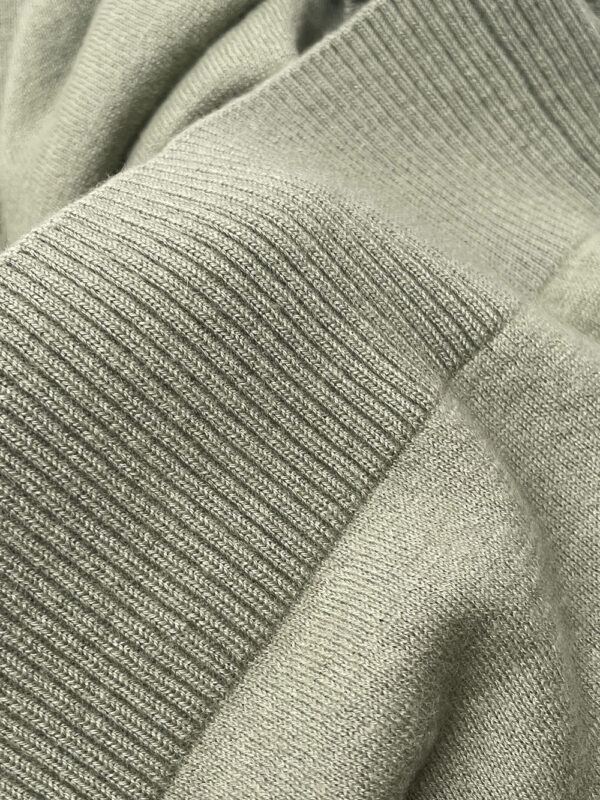Men's 100% pure cashmere wool  polo callor casual knitted sweater pullover - Image 3