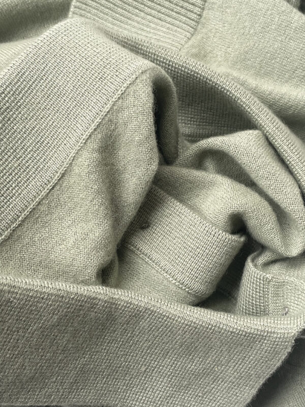 Men's 100% pure cashmere wool  polo callor casual knitted sweater pullover - Image 2