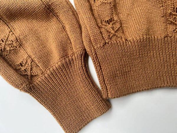 Women's wholesale urban fashion  Knitwear loose oversize long sleeve crewneck pullover sweater - Image 6