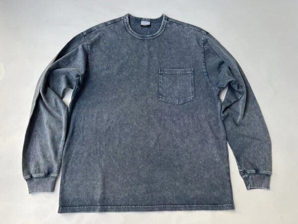 Wholesale mens Vintage long sleeve shirt - Image 3