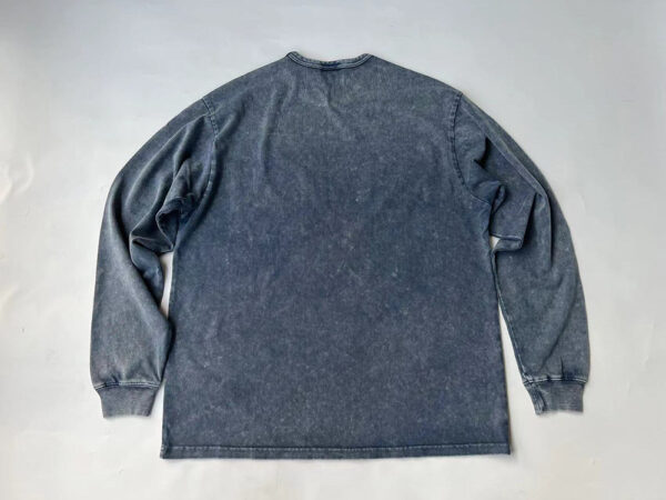 Wholesale mens Vintage long sleeve shirt - Image 4