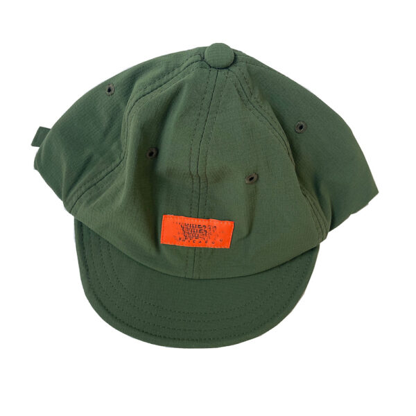 Camp Hat, Lightweight Nylon 6 Panel Cap with Snap Closure