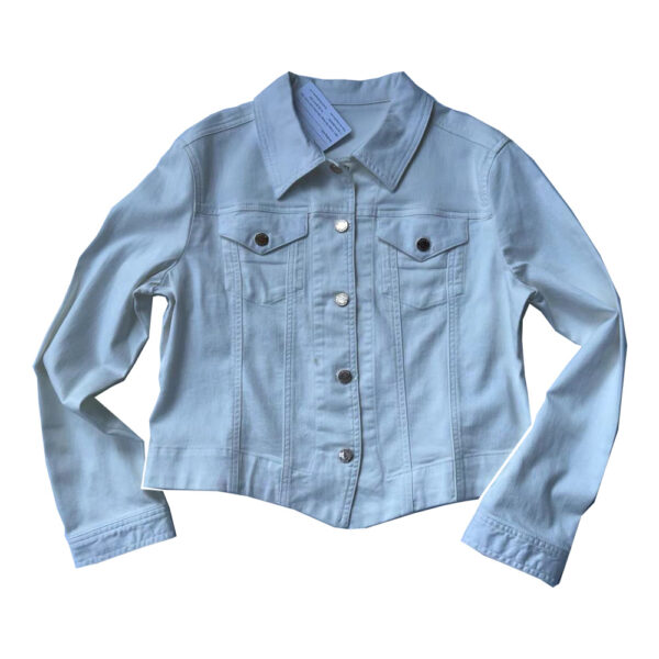 Women's Wholesale Denim Jacket Coat Basic Button Down Lightweight Jean Jackets With Pockets