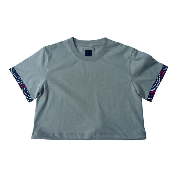 Wholesale Women's Custom Cotton Cropped T-shirt
