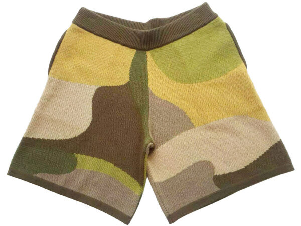 Warm Waist Short Leggings Woolen Knit Shorts Women's Autumn And Winter Thick High Waist Sealmless Sweater Short Trousers