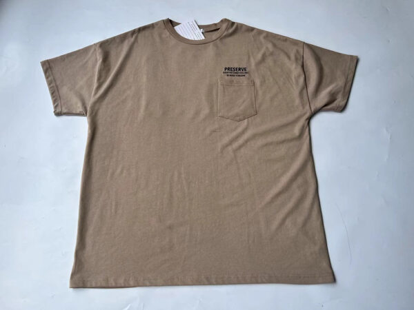 Mens cotton oversized loose fit T-shirt - Image 5