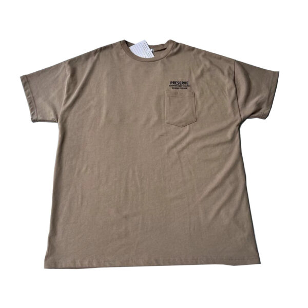 Mens cotton oversized loose fit T-shirt