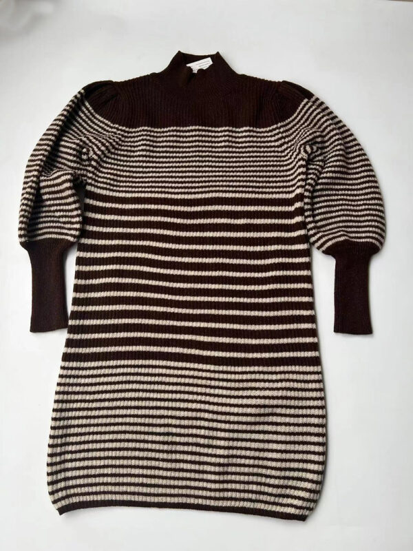 Casual Women Dresses Winter Retro Long Sleeve Maxi Dress Ladies Elegant Fashion Clothing - Image 5