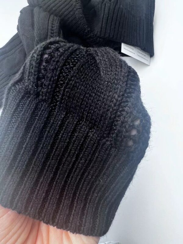 Hot Style Autumn Women Button Pure Color Long Sleeve Knitted Short Sweater Cardigan - Image 5