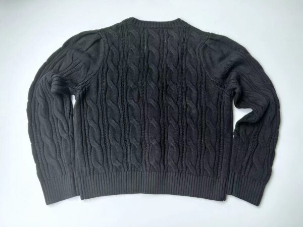 Hot Style Autumn Women Button Pure Color Long Sleeve Knitted Short Sweater Cardigan - Image 8