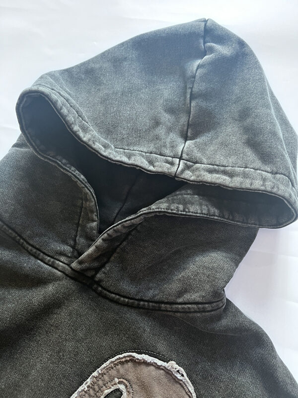 Wholesale Vintage Fashion Street Style Hoodie - Image 3