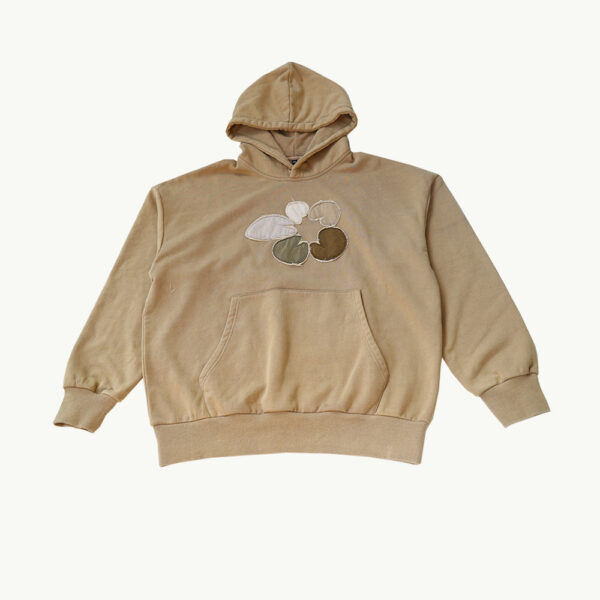 Wholesale Vintage Fashion Street Style Patch Embroidery Hoodie