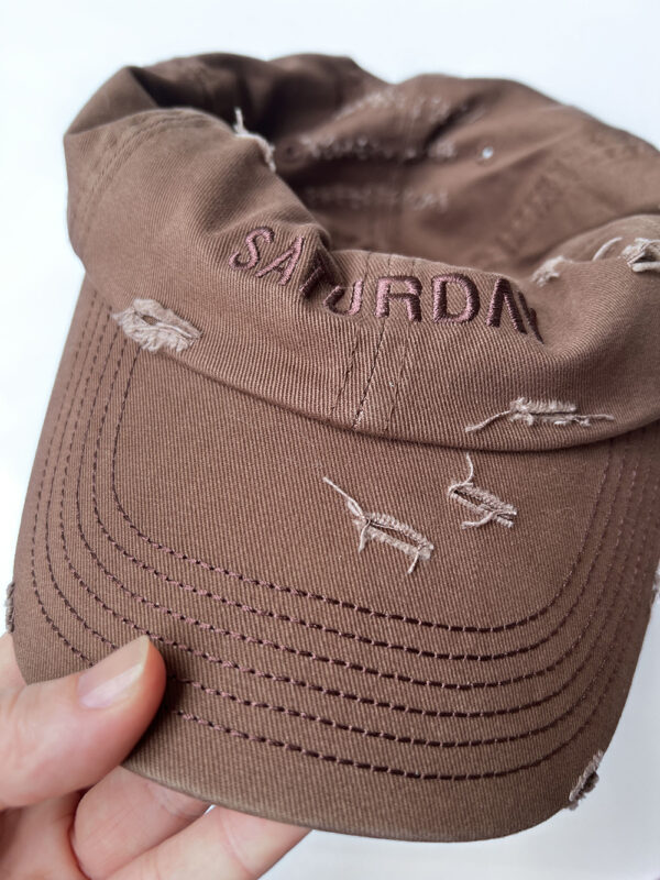 Wholesales Washable Organic Cotton Baseball Cap Adjustable Strap back Hat - Image 2