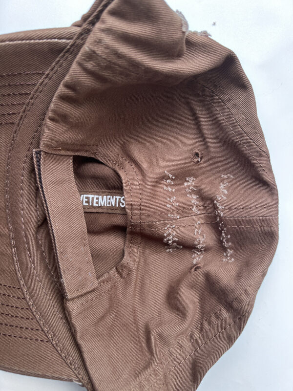 Wholesales Washable Organic Cotton Baseball Cap Adjustable Strap back Hat - Image 4