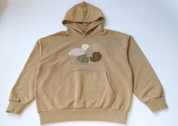 Wholesale Vintage Fashion Street Style Patch Embroidery Hoodie - Image 7