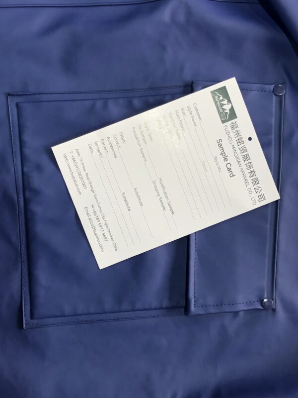 Wholesales PU rain jacket - Image 3