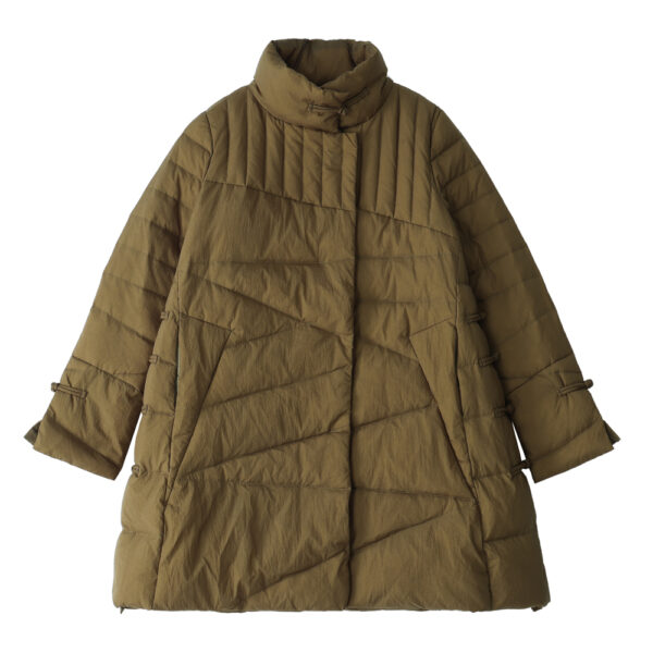 Garments Stock Lots Padding Puffer Jacket Women Winter Jacket Fashion