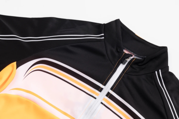 Cycling wear Polo T-shirts outdoor Half zip Quality jersey - Image 4