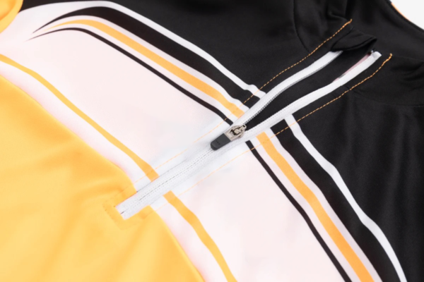 Cycling wear Polo T-shirts outdoor Half zip Quality jersey - Image 6